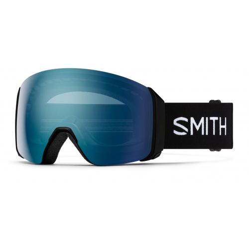 Smith 4D MAG XL Black Chromapop Everyday Blue Mirror + Chromapop Storm Blue Sensor Mirror