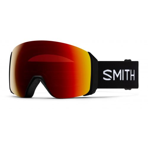 Smith 4D MAG XL Black Chromapop Sun Red Mirror + Chromapop Storm Yellow Flash