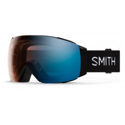 Smith I/O MAG Black 2 écrans ChromaPop Pro Photochromic Blue Mirror & ChromaPop Storm Blue Sensor