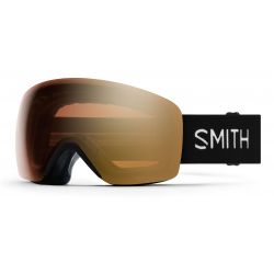 Smith Skyline Black ChromaPop Pro Photochromic Gold Mirror