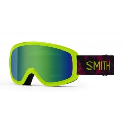 Smith Snowday Junior Lime Space Dust - Green Sol-X Mirror