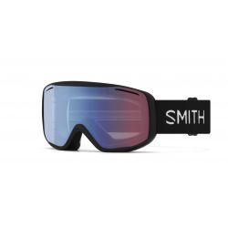 Smith Rally Black - Blue Sensor Mirror - masque de ski