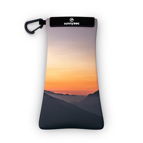 SUNNYSOC Sunset - Etui à Lunettes Souple