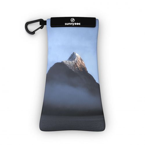 SUNNYSOC Misty Mountain - Etui à Lunettes Souple