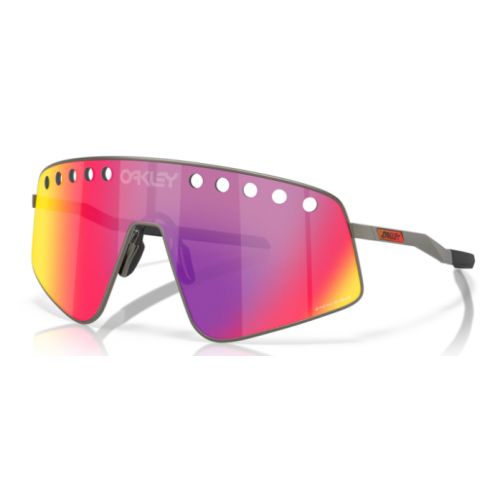 Oakley Sutro Titanium Sweep Gunmetal Matte - Prizm Road