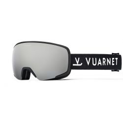 Vuarnet Masque de Ski Magnétique Everest VM2221 - Matt Black - Silver Flashed Cat.3 & Orange Cat.1