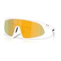 Oakley RSLV Matte White - Prizm Snow Sapphire