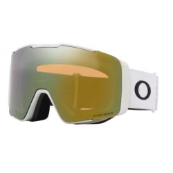 Oakley Line Miner Pro L Matte White - Prizm Snow Sage Gold Irridium & Prizm Sapphire Irridium