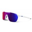 Julbo Frequency Mat Blanc - Groupama FDJ - Spectron 3 HD Rouge 