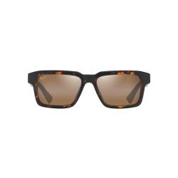 Maui Jim Kahiko Matte Dark Havana - Bronze Lenses