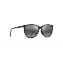 Maui Jim Ocean Shiny Black Neutral Grey 