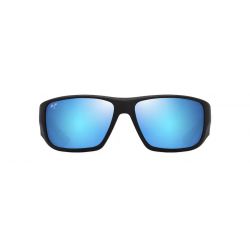 Maui Jim Keha Matte Black Blue Hawaii