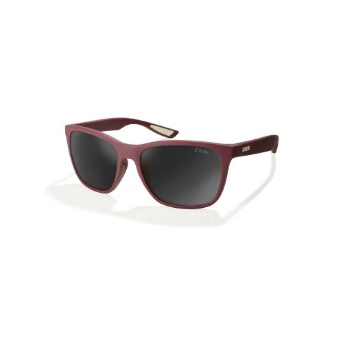 Zeal Optics Fremont Matte Ron Burgundy - Dark Grey 