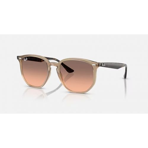 Ray-Ban RB4306 Tortledove Pink Gradient Grey