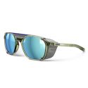 Julbo Slack Cover Spectron 4HD Translucide Brillant Vert Army/Gris - Blue Polarized