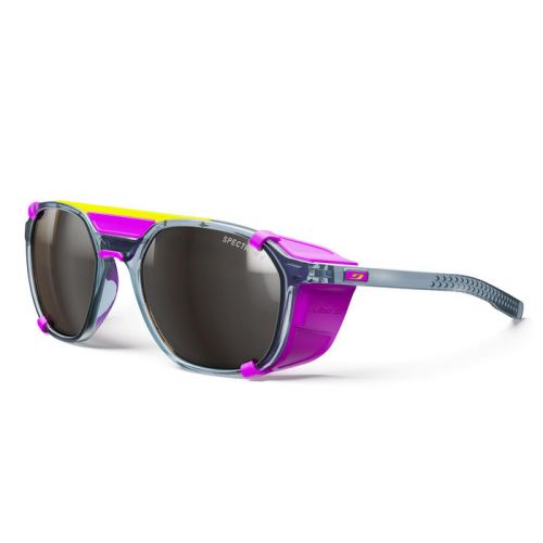 Julbo Slack Cover Spectron 4 Translucide Brillant Bleu/Rose Fluo