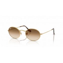 Ray-Ban Oval RB3547 Arista - Clear Gradient Brown