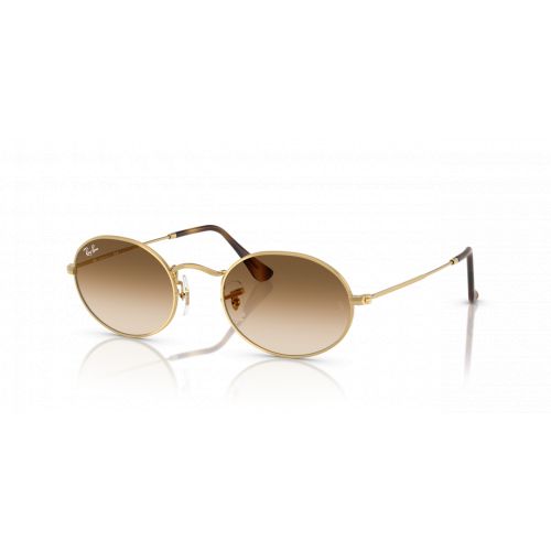 Ray-Ban Oval RB3547 Arista - Clear Gradient Brown