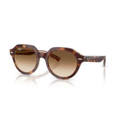 Ray-Ban Gina RB4399 Light Havana On Multicolor - Clear Gradient Brown