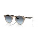 Ray-Ban RB2180 Tortledove - Blue Gradient Grey