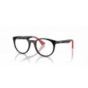 Ray-Ban RY1628 Black On Rubber Red