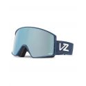 VonZipper MACHvfs Navy Blue Satin -Wildlife White ChromeChrome