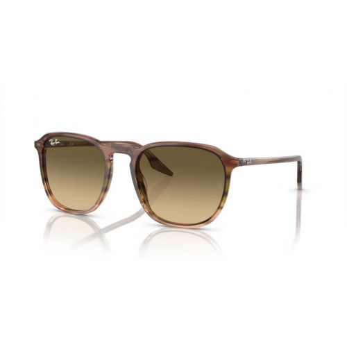 Ray-Ban RB2203 Striped Brown Gradient Grey - Brown Vintage Gradient Black