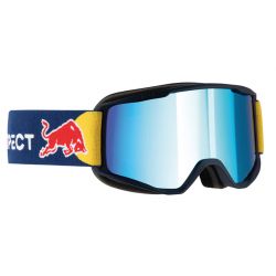 Red Bull Neon Blue/Smoke with Blue Mirror