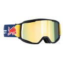 Red Bull Neon Blue/Smoke with Yellow Mirror