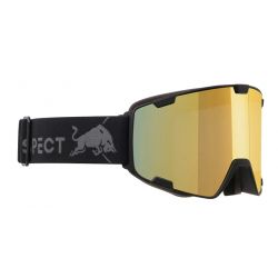 Red Bull Masque de Ski PARK Black/Smoke with Yellow Mirror