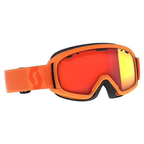 Scott Masque de Ski Junior Jr Witty Chrome Neon Orange Enhancer Red Chrome