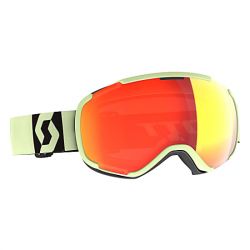 Scott Goggle Faze II Acid Yellow Enhancer Red Chrome