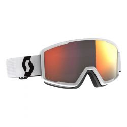 Scott Factor Pro Mineral White/Black Solar Red Chrome