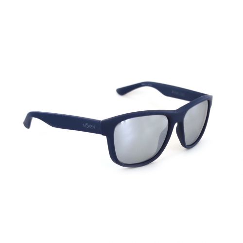 Moken Grade Navy- Silver Miror Polarized Lenses