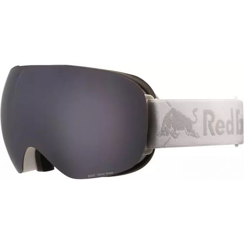 Red Bull Bent White/Smoke with Silver Mirror