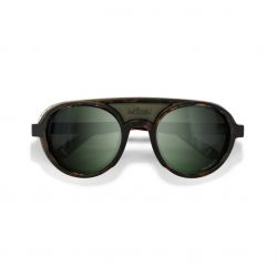 Moken Hawkins Vintage Kaki/Tortoise - Green Cat.3 Polarized Lenses