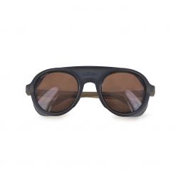 Moken Hawkins Vintage Kaki/Tortoise - Green Cat.3 Polarized Lenses