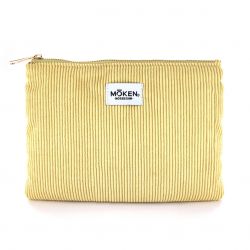 Corduroy Pouch Light Blue