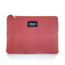 Corduroy Pouch Pink