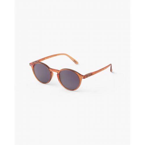 Izipizi Sun Forme D Paper Note Beige - Brown Lenses -Office Playground Edition