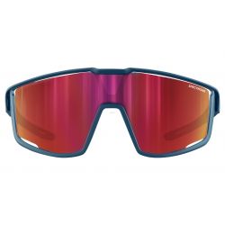 Julbo Fury S Mat Bleu Canard Cat 3 Flash Rouge