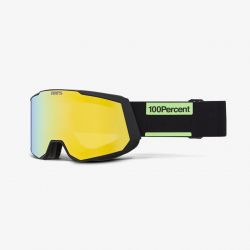 100% SNOWCRAFT XL Tab 2 écrans HIPER Black Lens Mirror - 100Percent Goggles