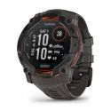 Garmin Instinct 3 SOLAR GPS Watch, Noir avec bracelet gris charbon 50mm