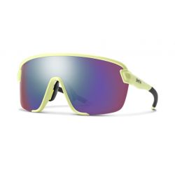 Smith Bobcat Green Yellow Fluo Chromapop Pink Mirror + Clear Lens